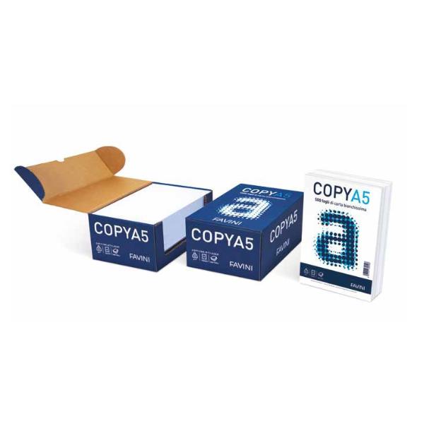 Copia in bianco e nero ad alta densità su carta A4, peso 80 g/m², prodotta dalla Cartotecnica Favini 8007057601602 | initpc.it