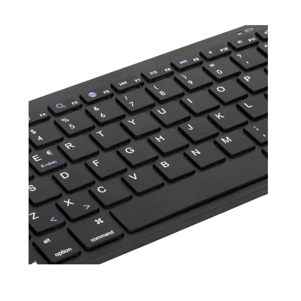 Tastiera Bluetooth multi-piattaforma di alta qualità della marca Targus, compatibile con dispositivi Apple e Android. Chiave di accesso rapida e facile all'utilizzo. 5051794032208 | initpc.it