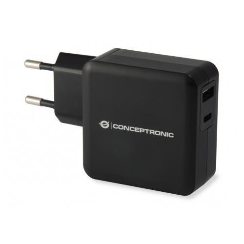 2 Port 30w Usb Pdelivery Charger Conceptronic Althea01b 4015867206324