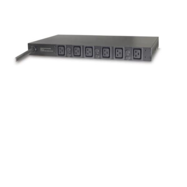 Rack PDU di base da 1U con capacità di 22 kW e alimentazione a 400V, prodotto da APC, con prese tipo C19 x 6 0731304232667 | initpc.it