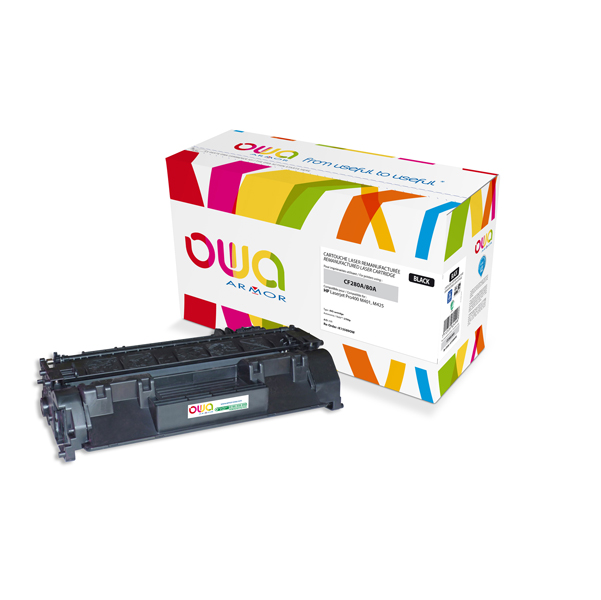 Toner Nero Armor per Hp Laserjet Pro400 M401 M425 2700pag K15589ow 3112539604998