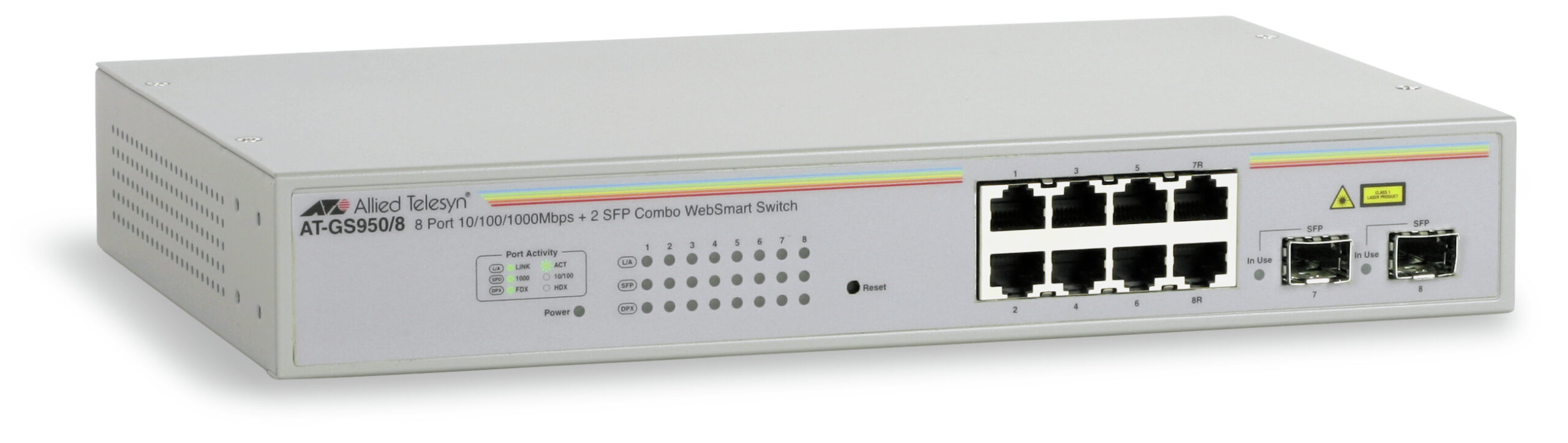 Web Smart Switch 8 Port Allied Telesis Non Eis At Gs950 8 50 767035181349