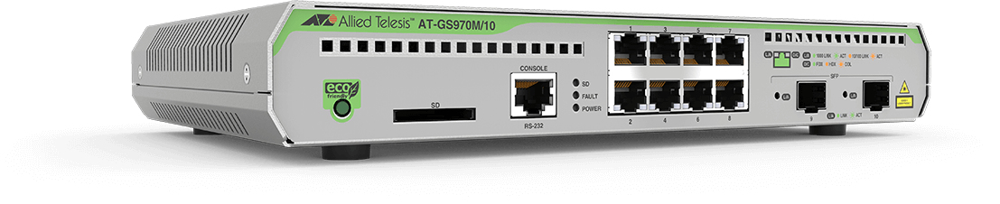 8 Port L3 Gb Ethernet Switches Allied Telesis Volume At Gs970m 10 50 767035211527