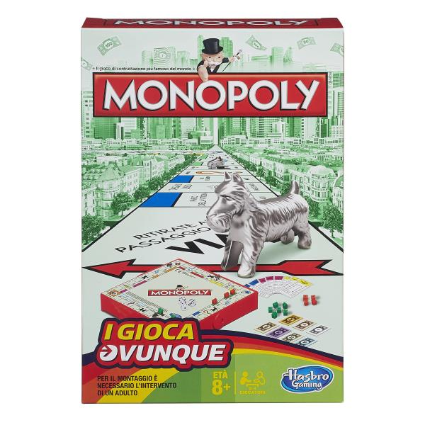 Travel Monopoly Hasbro B1002103 5010994867645