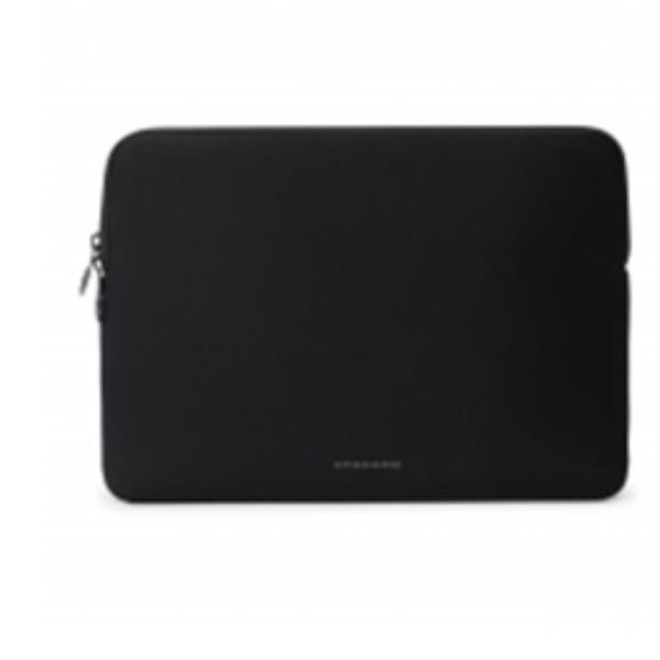 Custodia in pelle morbida per Notebook 15,6 pollici, protezione completa e accessori aggiuntivi come porta USB, cuscinetto di protezione e cerniera robusta, marchio Tucano. 8020252118850 | initpc.it