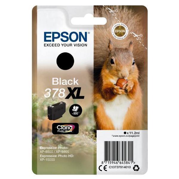 Singlepack Black 378xl Epson Consumer Ink S1 C13t37914010 8715946645841
