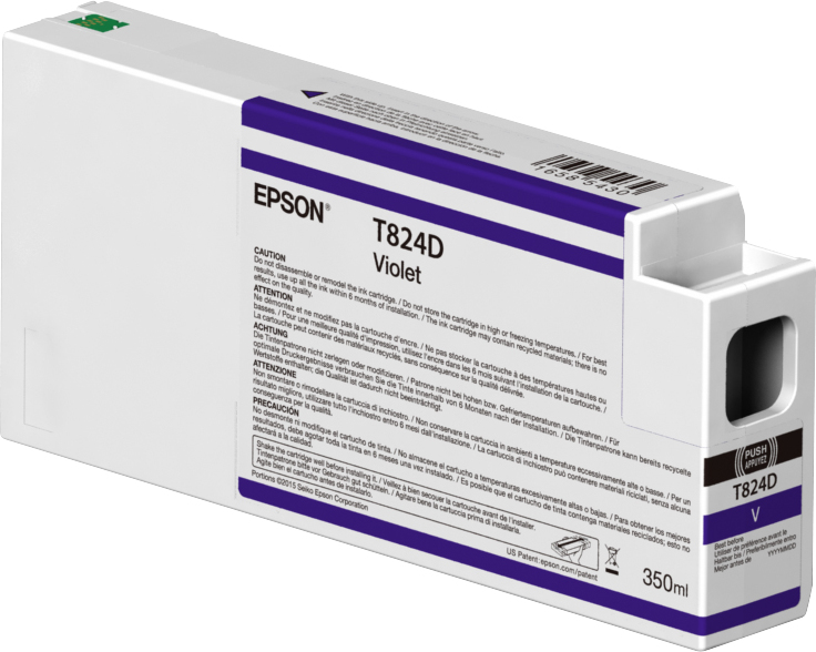 Produttore: Epson, Colore: Viola, Dimensioni del contenitore: 350 ml, Modifica per uso domestico. 0010343917705 | initpc.it