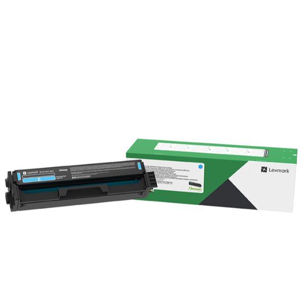 Toner per stampanti a inchiostro d'imbuto Lexmark, parte del programma di ritorno al toner, contenitore da 5.000 pagine, colore ciano. 0734646696821 | initpc.it