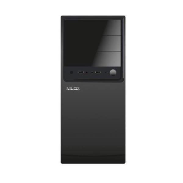 Case desktop di alta qualità per sistemi Micro-ATX, compatibile con le schede madri 1-U2 e 1-U3, marchio Nilox. 8051122170074 | initpc.it