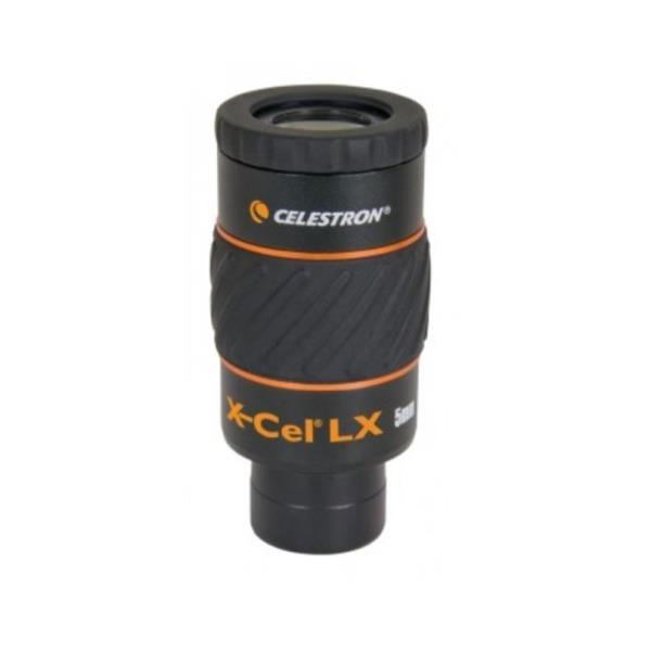 Oculare Celestron X-Cel LX, 5mm di ingrandimento, ottica di alta qualità per osservatori astronomici e fotografi, costruzione robusta e facile da usare. 0050234934213 | initpc.it