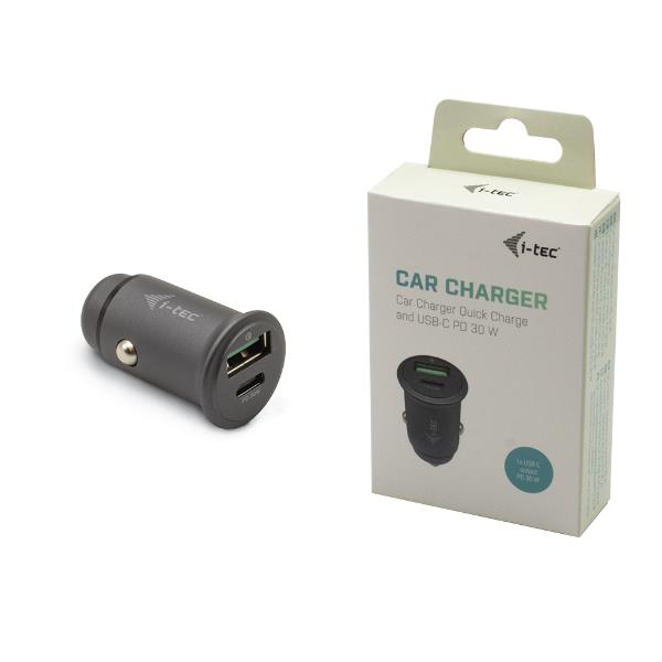 Car Charger Qc And Usb C Pd 30 W I Tec Charger Carqcpd 8595611703379