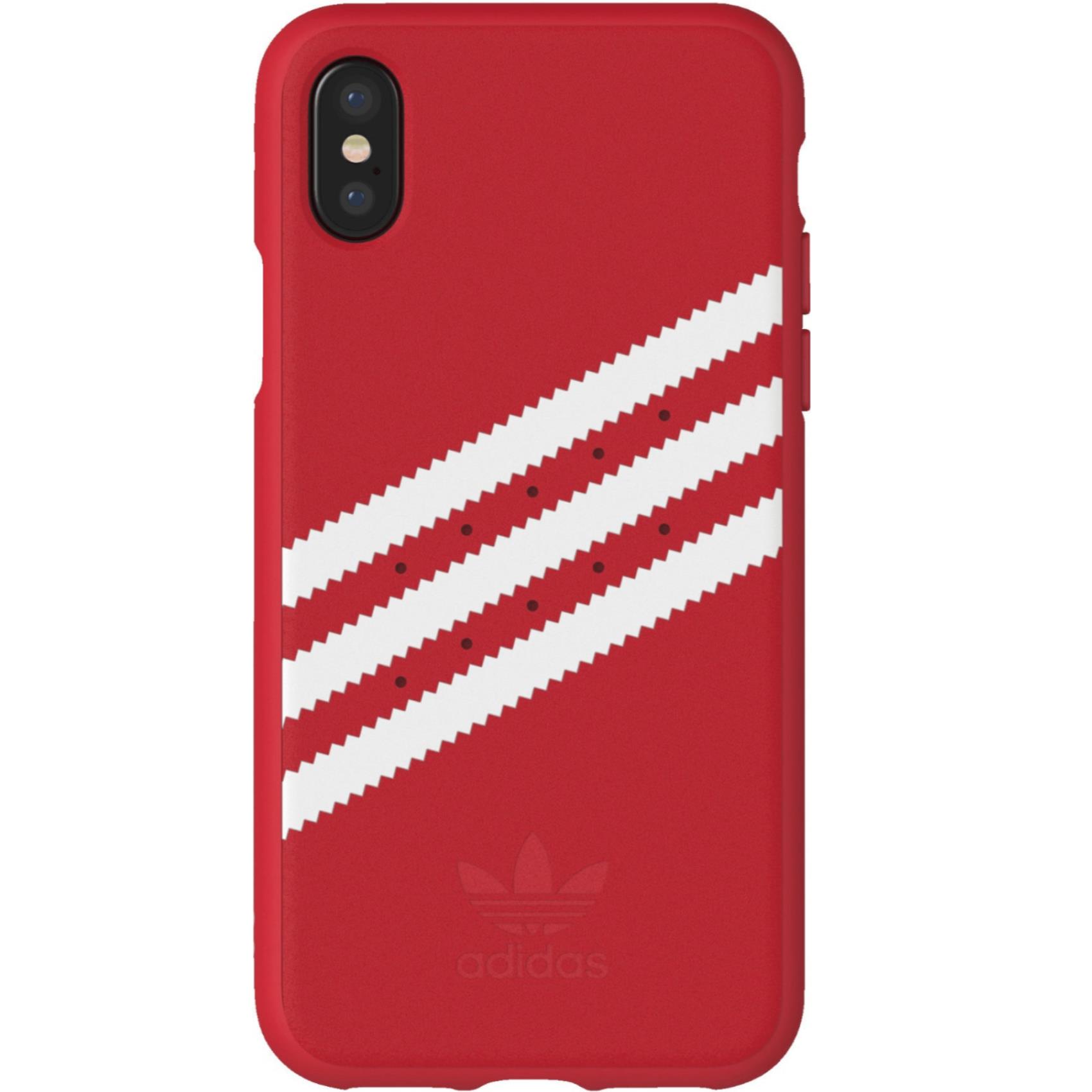 Gazelle Cover Iphone Xs X Red White Adidas Cj1292 8718846047265
