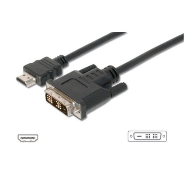 Cavo digitale HDMI-DVI da 19 a 24 pollici, bimanuale e di alta qualità, prodotto dalla marca Nilox 4016032171690 | initpc.it