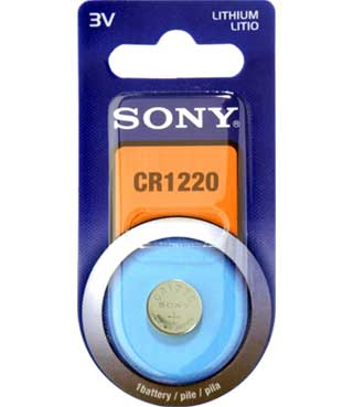 Batterie Lithium Coin Mini Sony Rme Energy Cr1220b1a 8562008014