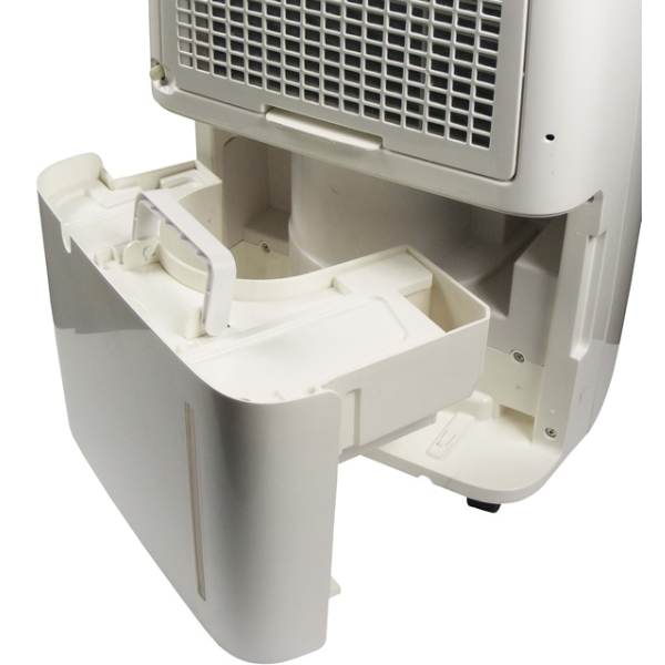 Deumidificatore Qlima da 6 litri con capacità di trattamento di aria pari a 150 metri cubi, ideale per ridurre la umidità relativa nell'ambiente. 8713508781655 | initpc.it