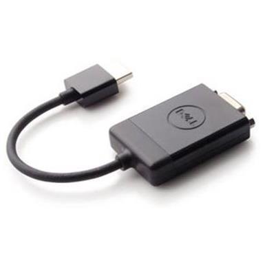 Adattatore HDMI a VGA di alta qualità della marca Dell Technologies, ideale per connettersi dispositivi con uscita HDMI a monitor o proiettori con ingresso VGA. 5397063212965 | initpc.it