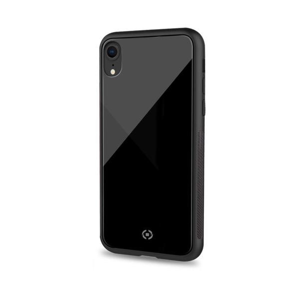 Diamond Glass Case Iphone Xr Black Celly Diamond998bk 8021735744344