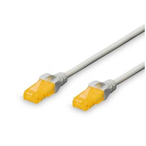 PATCH CABLE UTP CAT.6A LSHF IN GRANITO 0,5 METRI DA DIGITUS BY ASSMANN 4016032378365 | initpc.it