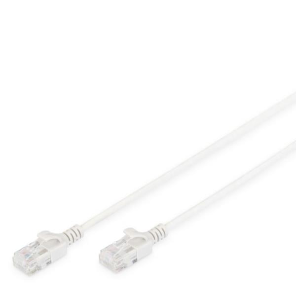 PATCH CABLE DI RETE UTP CAT.6 CON CONNESSIONI LSU, COLORI GRIGIO, LUNGHEZZA 3 METRI, PRODOTTO DIGITUS BY ASSMANN 4016032459989 | initpc.it