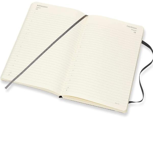 Agenda 12m Daily Large Blu Soft Moleskine Dsb2012dc3y22 8056420855715