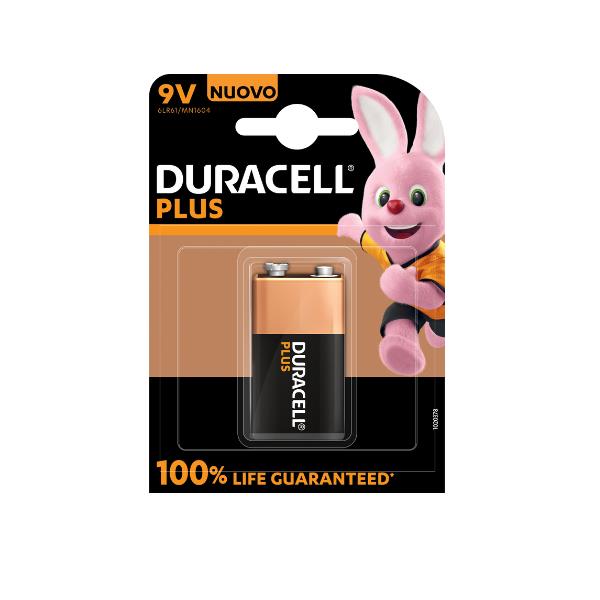 Batteria Plus100 Transistor 9v 1604 Duracell Du0503 5000394142190