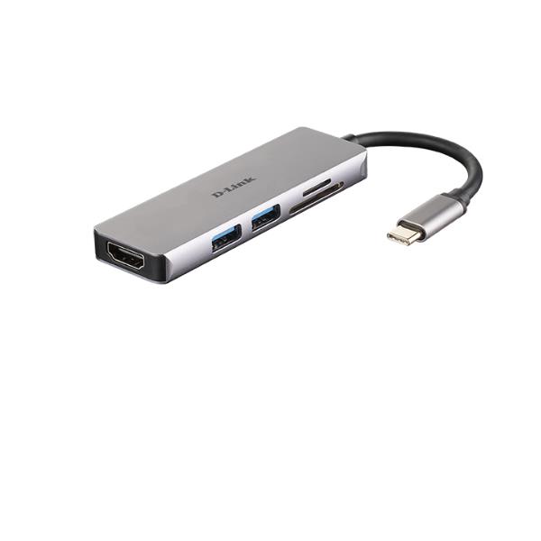 5 in 1 Usb C Hub With Hdmi D Link Dub M530 790069447822