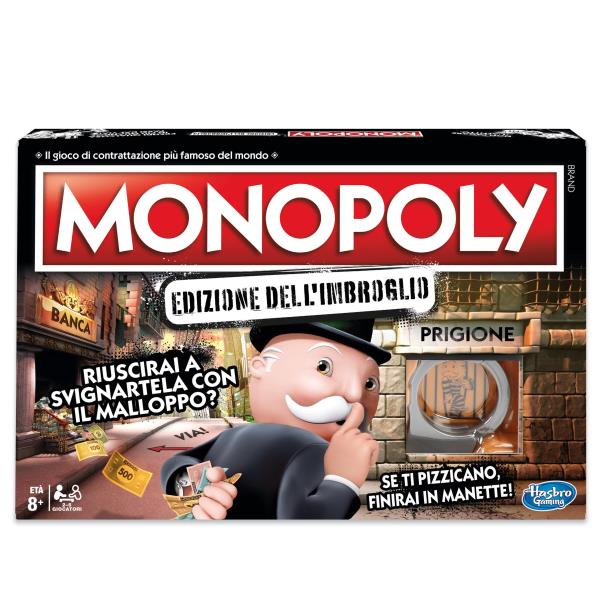 Monopoly Edizione Dell Imbroglio Hasbro E1871103 5010993511020
