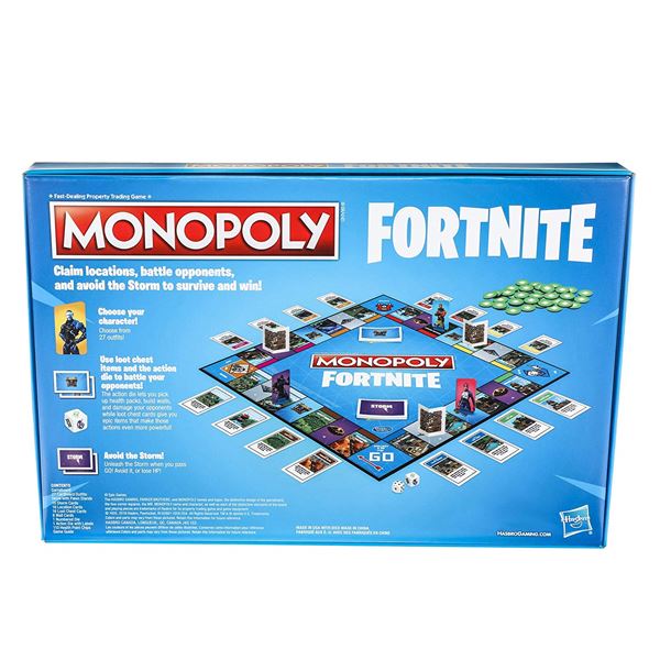 Monopoly Fortnite Hasbro E6603103 5010993605811