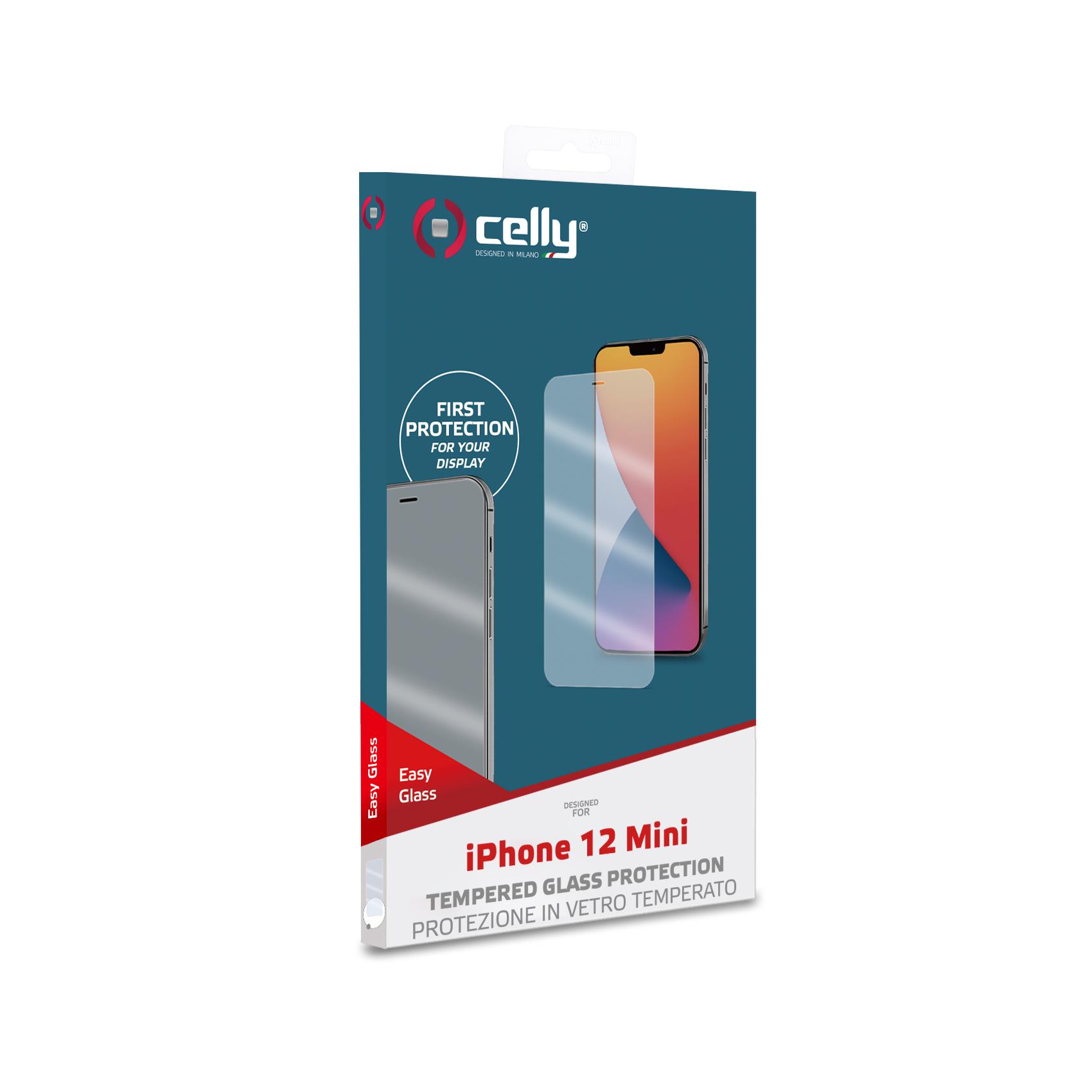 Easy Glass Iphone 12 Mini Celly Easy1003 8021735761211