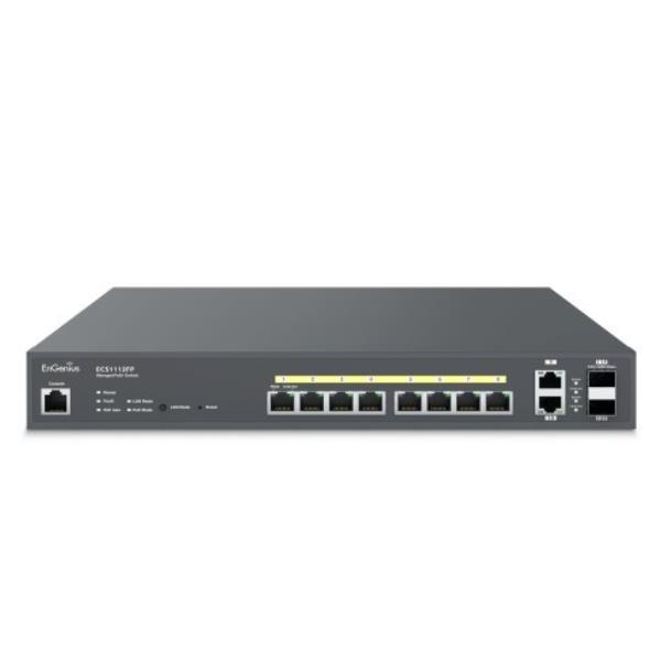 Rete Cloud Gestita da 8 Porte - Engenius, dispositivo di rete per la gestione remota e centralizzata delle connessioni Ethernet con interfaccia Web 4713361935299 | initpc.it