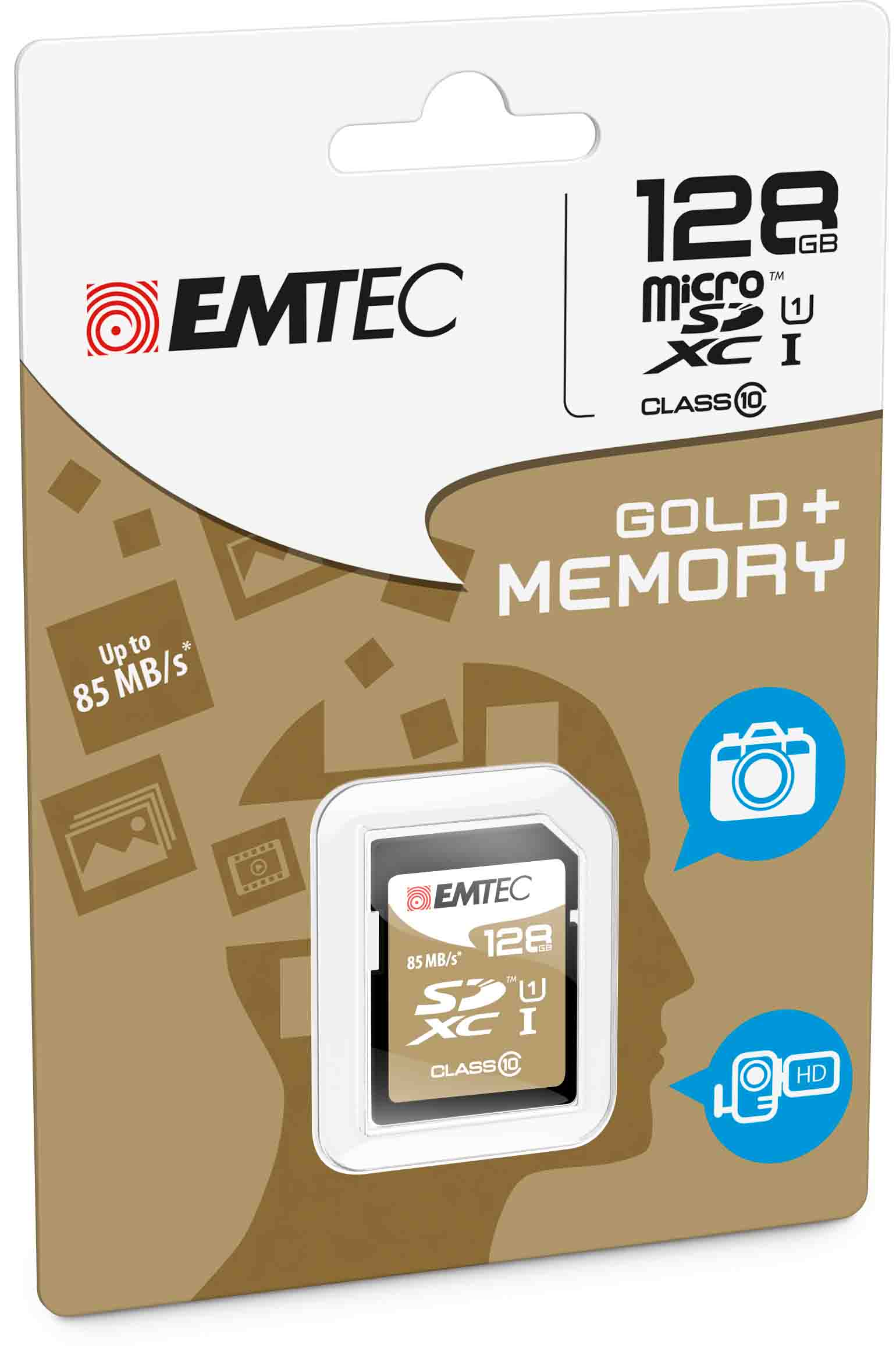 Sdxc Emtec 128gb Class 10 Gold Ecmsd128gxc10gp 3126170142108