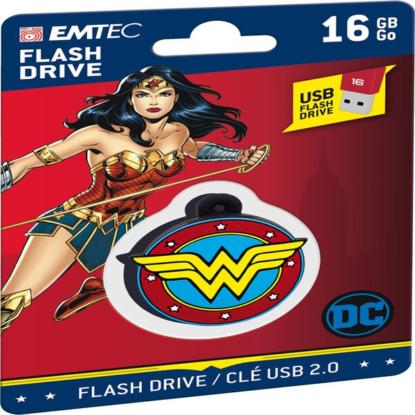 Emtec Memoria Usb2 0 Wonder Woman 16gb Ecmmd16gdcc03