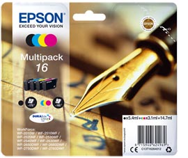 Ink Cartr Durabrite Ultra Mulpk Epson Consumer Ink S1 C13t16264012 8715946624969