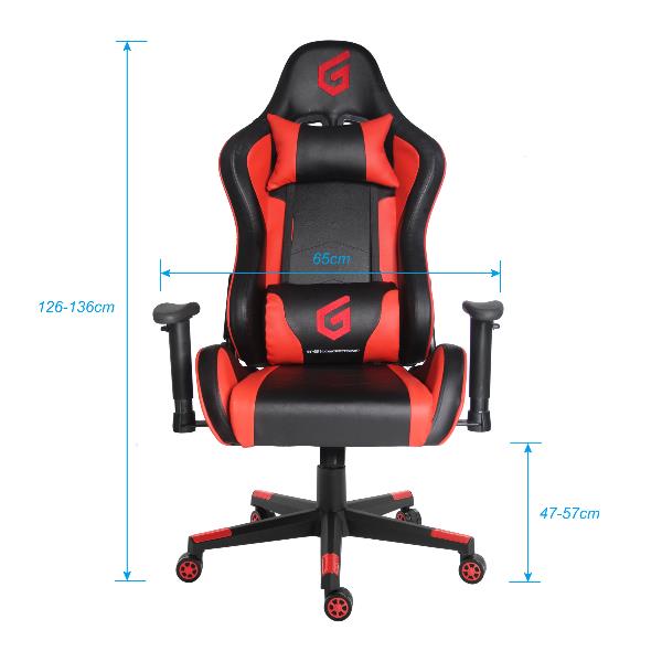 Gaming Chair With Bluetooth Speaker Conceptronic Eyota01b 4015867226209