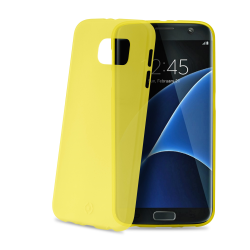 Frost Cover Galaxy S7 Edge Yellow Celly Frosts7eyl 8021735716938