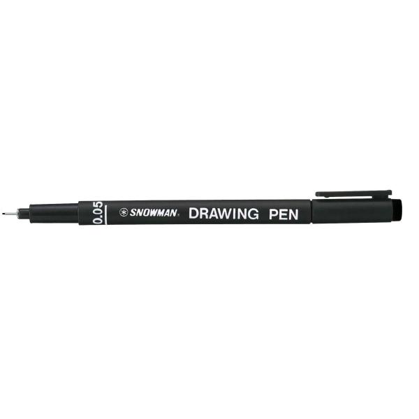 Drawing Pen 005 Nero Snowman Ft700 005 4970129080015