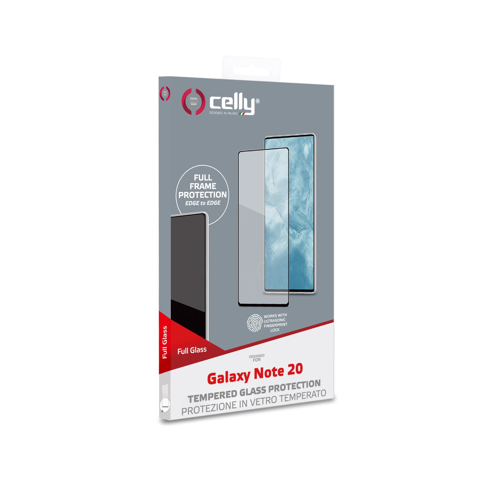 Galaxy Note 20 nero con schermo in vetro completamente trasparente, design premium di alta gamma. 8021735760535 | initpc.it