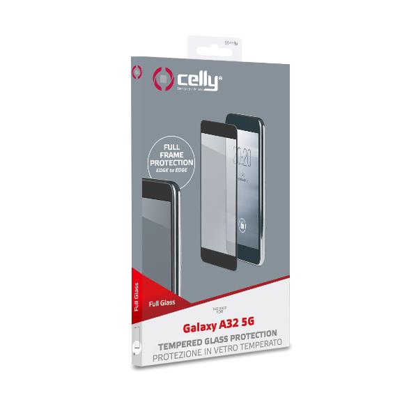 Full Glass Galaxy A32 5g Black Celly Fullglass946bk 8021735764274