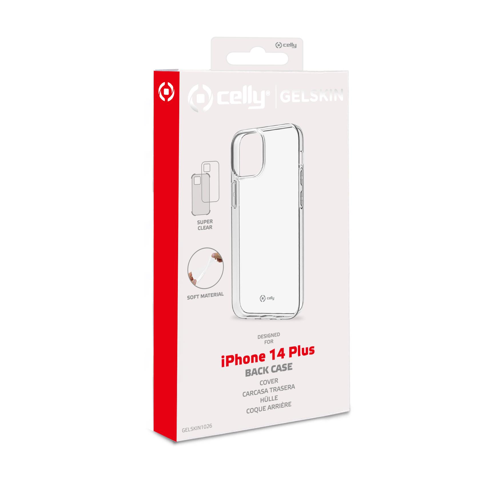 Copertura TPU per iPhone 14 Plus, prodotta dalla marca Celly 8021735196686 | initpc.it