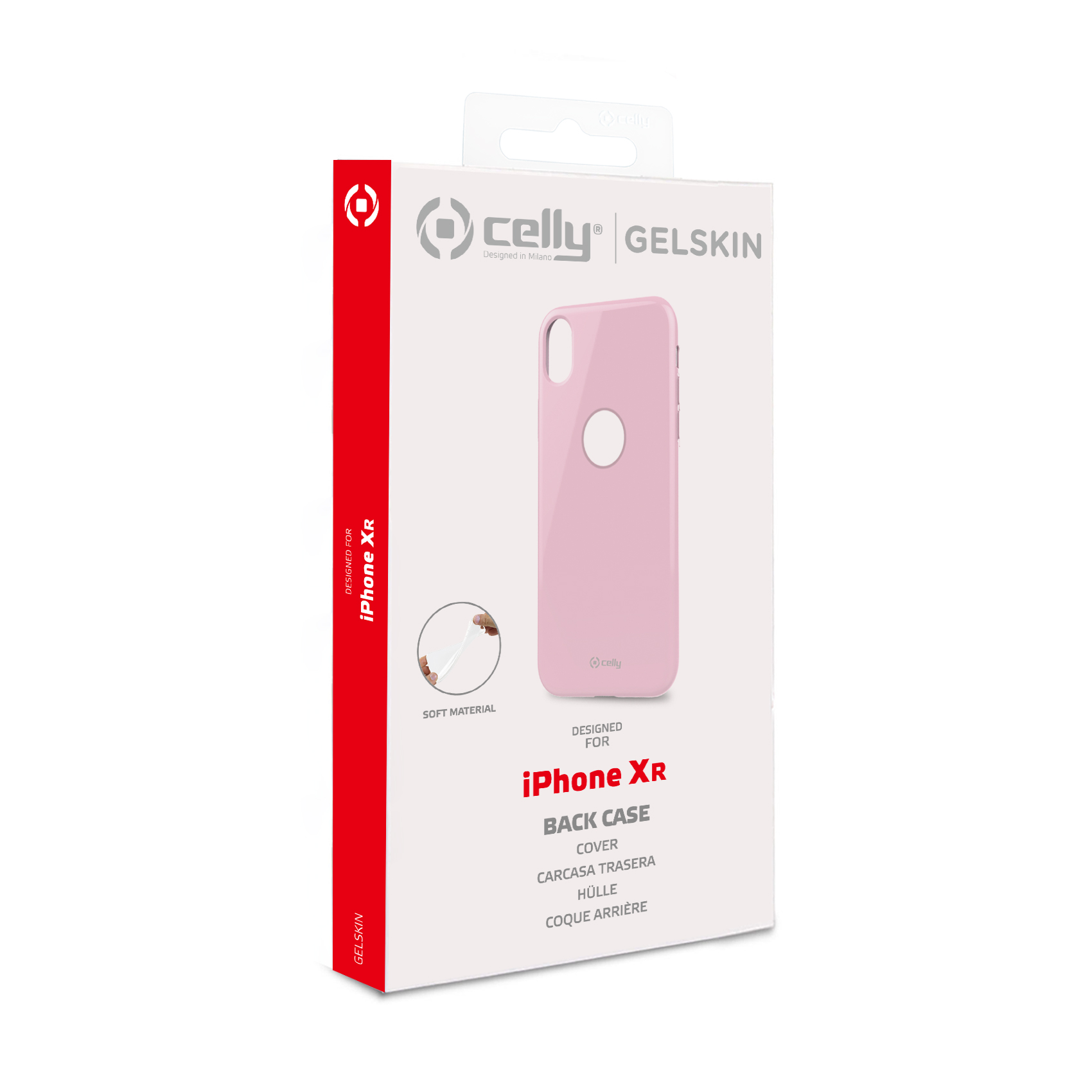 Tpu Cover Iphone Xr Pink Celly Gelskin998pk 8021735744054