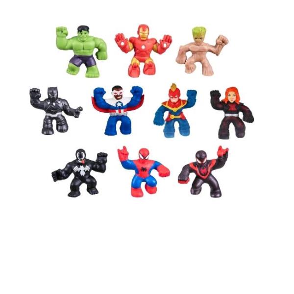 Assortimento di miniature Marvel del marchio GOO JIT ZU Minis, disponibili da Grandi Giochi. 8056379132127 | initpc.it