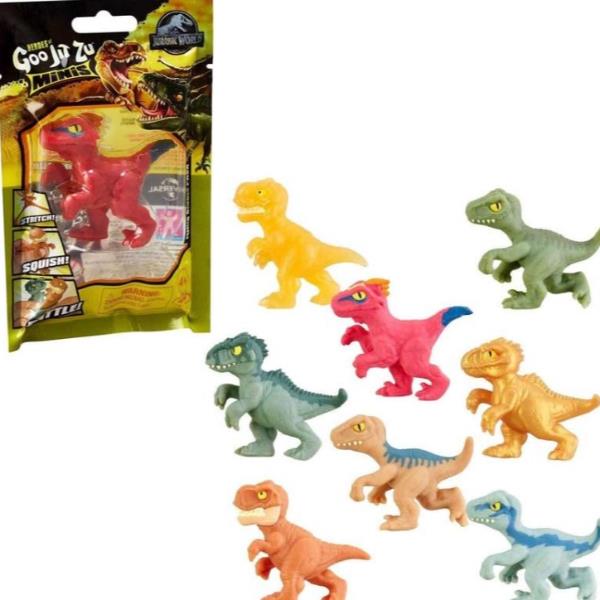 Set di miniature di dinosauri preistorici in scala ridotta, parte della collezione Jurassic Minis di Grandi Giochi. 8056379131755 | initpc.it