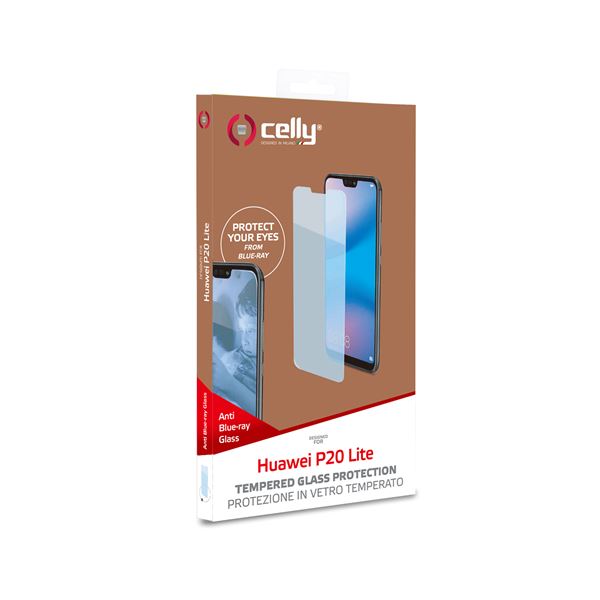 Glass Anti Blue Ray Huawei P20 Lite Celly Glass744 8021735740728