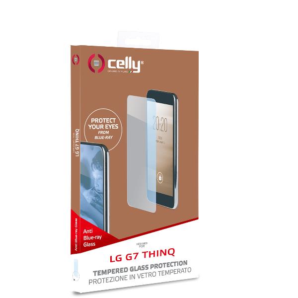 Glass Anti Blue Ray Lg G7 Thinq Celly Glass750 8021735743903