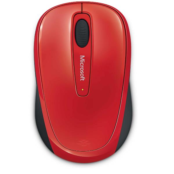 Wireless Mob Mouse 3500 Flam Red Microsoft Gmfred293 885370434613
