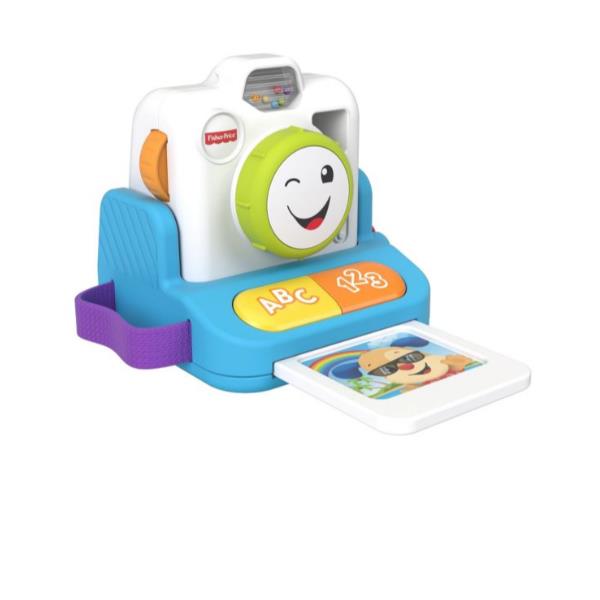 Immagine di un giocattolo Polaroid Fisher Price con marchio Polaroid, rappresentante un oggetto da gioco creativo e innovativo per bambini. 0887961864069 | initpc.it