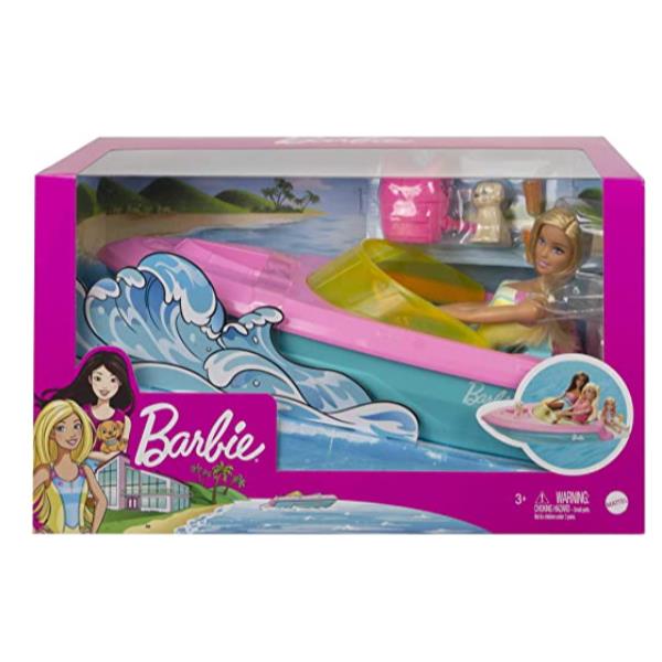 Barca Motoscafo di Barbie con Doll Mattel Grg30 887961903560