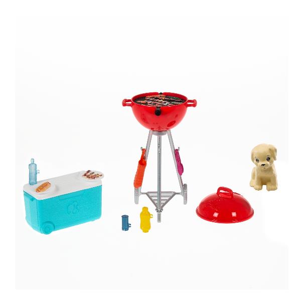 Barbie Mini Playset W Pet Mattel Grg75 887961903973