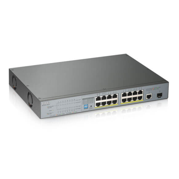 Gs1300 18hp Switch Unmanaged Cctv Zyxel Gs1300 18hp Eu0101f 4718937604234