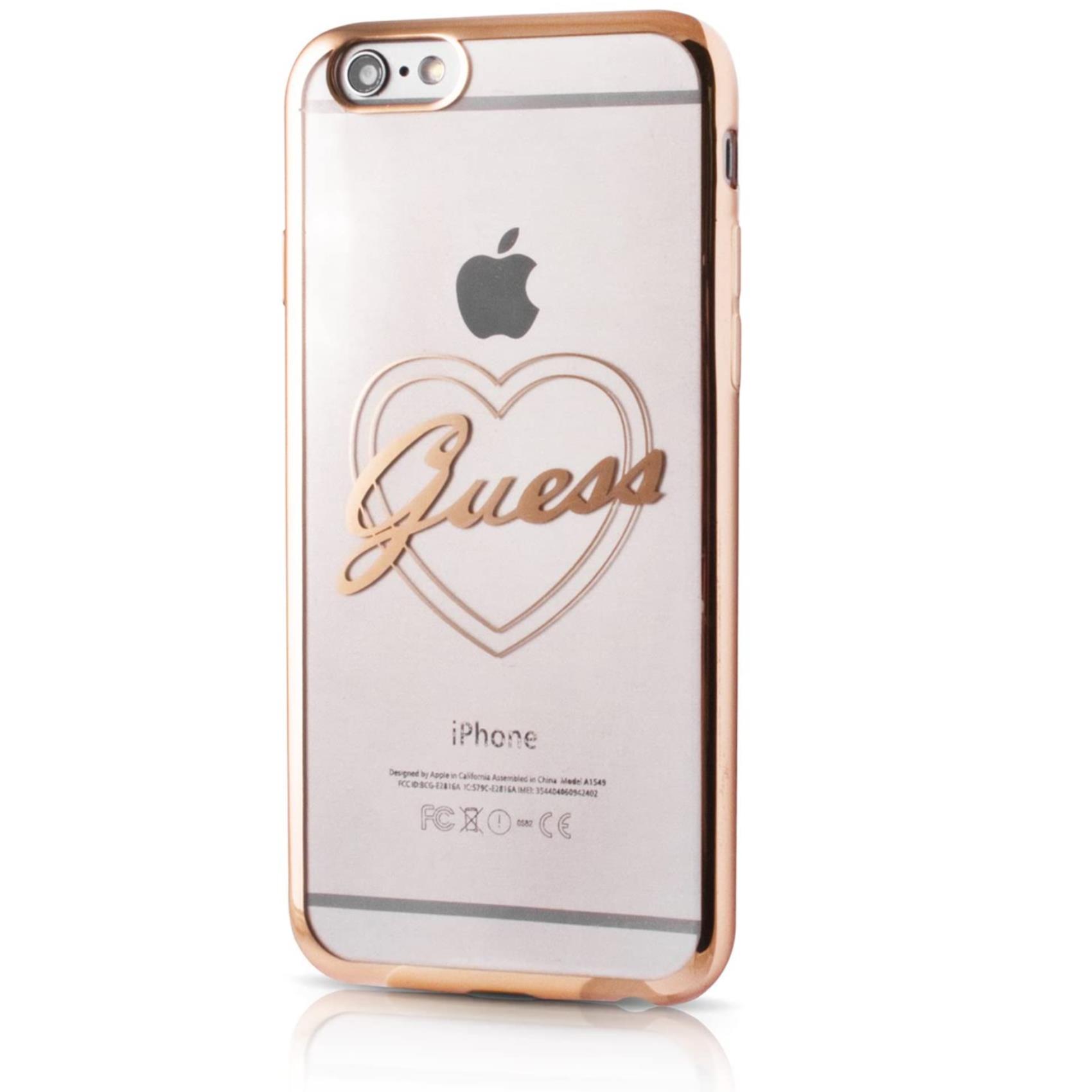 Guess Cover Iphone 6s 6 Plus Rose G Guess Guhcp6ltrhrg 3700740376133